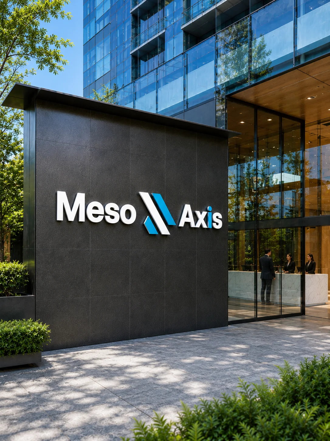 MesoAxis engineers assessing industrial systems on site